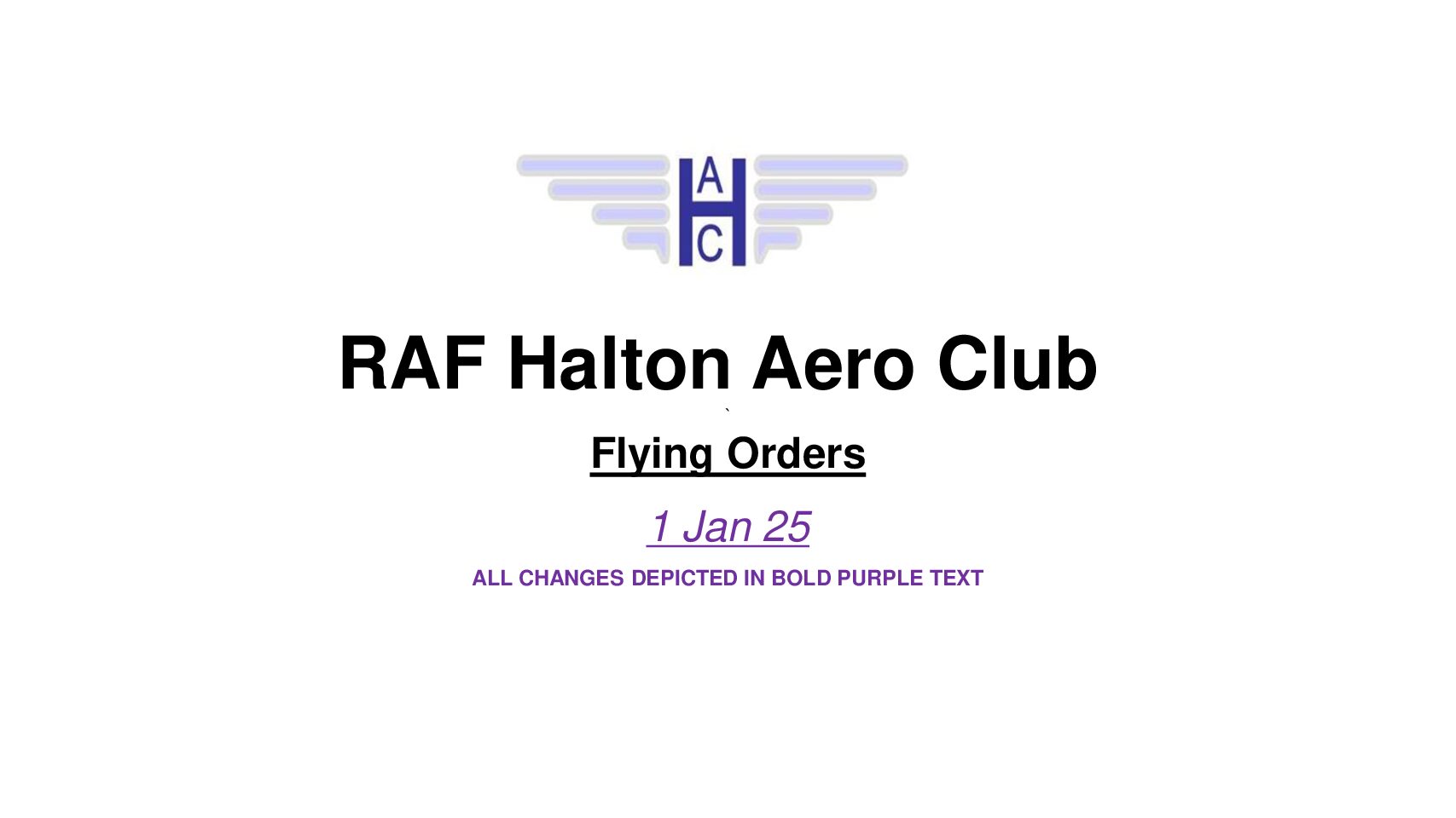 HAC FOB Jan 25